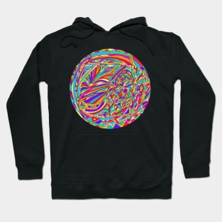 Abstract Sunrise Hoodie